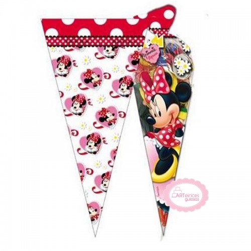 Sacos Celofane Cone Minnie